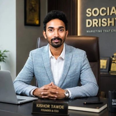 Portrait of Kishor Tawde, Director at Social Drishti