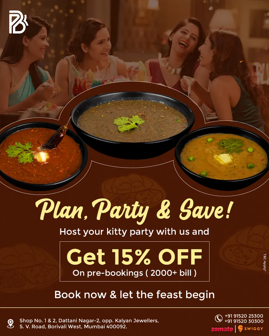 Pav Bhaji Klub brand work