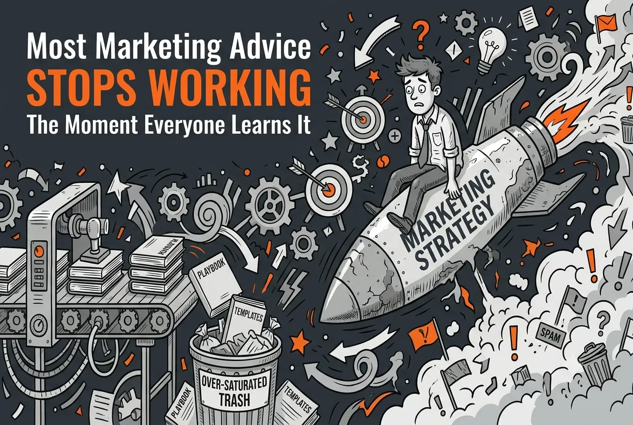 Most Marketing Advice Stops Working the Moment Everyone Learns It